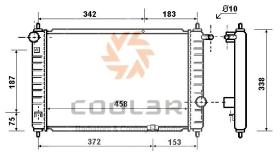 COOL3R 10290208 - RAD. DACIA DUSTER 1.5 DCI ( 17-24 ).