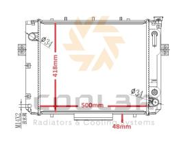 COOL3R 14121299 - RAD. TOYOTA RAV4 / LEXUS