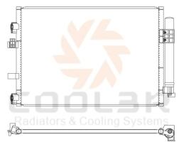 COOL3R 1032C1K8C2 - COND. FORD Fiesta / Ecosport (V.Mod) 13-.