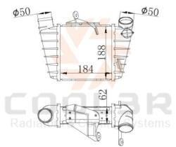COOL3R 106913J82 - WATER-COOLED. GRUPO VAG ( A1, FABIA, IBIZA, POLO ) 10-