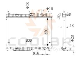 COOL3R 103238081 - RAD. FORD FOCUS, 04-11