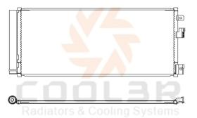 COOL3R 1055A1K8C1 - COND. OPEL FRONTERA B