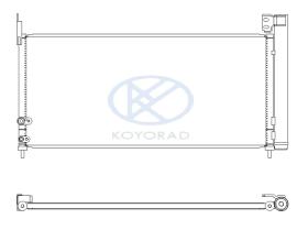 KOYO CD011025M - COND. TOYOTA AURIS 2.0 D4D MAN. 10/12-