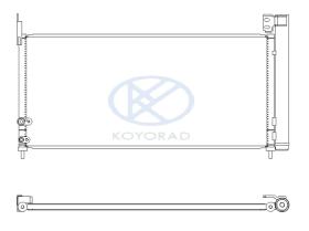 KOYO CD011025M - COND. TOYOTA AURIS 2.0 D4D MAN. 10/12-