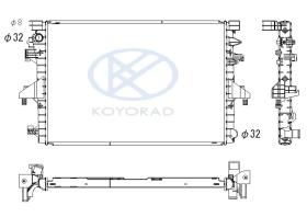 KOYO PL453253 - RAD. GRUPO VAG Up / Mii / Citigo 1.0 Man AC 08/11-.