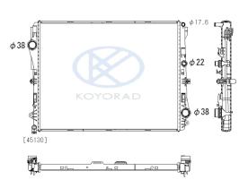 KOYO PL413241 - RAD. MERCEDES C / E / GLC SERIES PETR. / DSL. M/A 12/13-