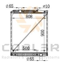 COOL3R 1440049 - RAD. MERCEDES 190D / W201 (82-93) MT