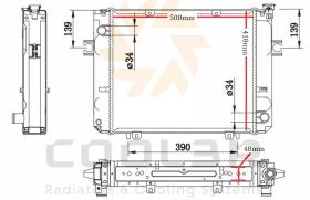 COOL3R 14121069 - RAD. FORKLIFT