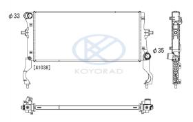 KOYO PL813649 - RAD. HYUNDAI I20 1.2 / 1.4 / 1.6 MAN. 12/08-