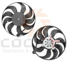 COOL3R 10133123U1 - ELECTRO-VENT. GRUPO VAG. ( A6, PASSAT ) CLAVIJA OVALADA.