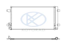 KOYO CD451341 - COND. GRUPO VAG ( Octavia / Karoq / Arona /T-Roc ) 11/12-.
