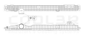 COOL3R 08SC0318 - TANKET SCANIA DER. G, L, P, S - SERIE (1031 x 59,8) + JUNTA
