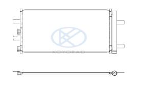 KOYO CD421009 - COND. BMW X5 (E70) / X6 (E71) SERIES AUT. 11/06-