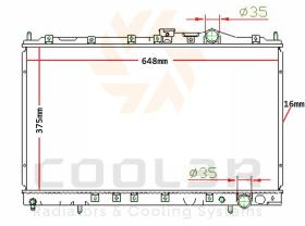 COOL3R 1414018 - RAD. ISUZU