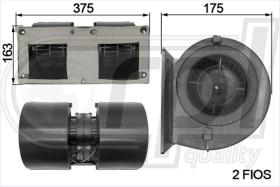 RPL APVTUL5053 - VENT. HABIT. HILUX-VIGO 05-10 150MM RQ