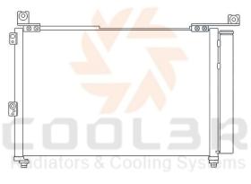 COOL3R 103263K8C1 - CONDENSADOR FORD FIESTA, 08-17
