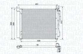 MAGNETI MARELLI BC952 - COND. MERCEDES CLASE M (W164) ML 280 CDI 4-MATIC