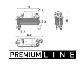 MAHLE AC960000P - COND. VOLVO MAQUINARIA