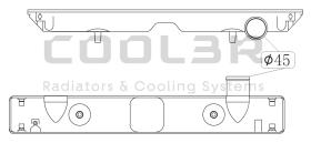 COOL3R 08TRU02769 - TANKET SUP. KUBOTA / YANMAR / KOBELCO ( 545 X 75 ).