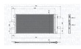 MAGNETI MARELLI BC786 - COND. FORD FOCUS III / GRAND C-MAX (10-20)