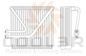 COOL3R 102515P81 - EVAP. CHRYSLER VOYAGER, 01-05