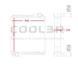 COOL3R 1483189 - RAD. GENERADOR