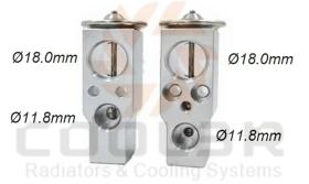 COOL3R 1013K2KZ1 - VALV. EXP. AUDI A4, A5, Q5 ( 07- ).