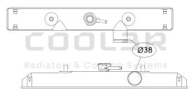 COOL3R 08TRU02756 - TANKET SUP. KUBOTA / YANMAR / KOBELCO ( 545 X 75 ).