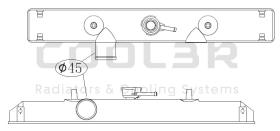 COOL3R 08TRU02757 - TANKET SUP. KUBOTA / YANMAR / KOBELCO ( 545 x 75 ).