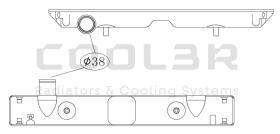 COOL3R 08TRU027610 - TANKET SUP. KUBOTA / YANMAR / KOBELCO ( 545 X 75 ).