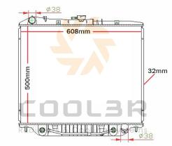 COOL3R 1417073 - RAD. HONDA ACCORD / ROVER 600 I AUT.  (93-96)