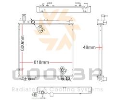 COOL3R 1483161 - RAD. TRACTOR NEW HOLLAND TD 5 11-