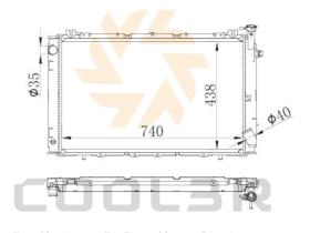 COOL3R 1873146 - RAD. MITSUBISHI FUSO / CANTER 3.5T (14)