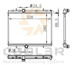 COOL3R 1888079 - RAD. ISUZU ELF (06-).