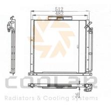 COOL3R 188862000 - COND. TOYOTA RAV 4 II