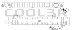 COOL3R 08MAN006 - TANKET SUP. MAN TGL / TGM ( 644,5 x 76,5 ).