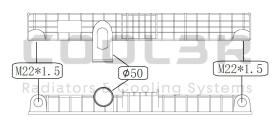 COOL3R 08VOL0114 - TANKET VOLVO B SERIES B12 NEOPLAN BUS ( 827,5 X 71 ).