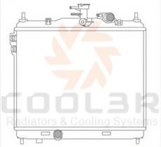 COOL3R 104042085 - RAD. HYUNDAI GETZ 1.1 / 1.3  (TB) (02-11)