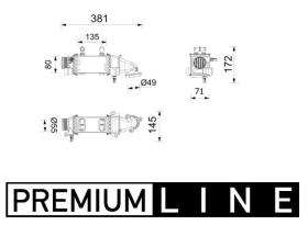 MAHLE CI739000P - INTERC. MERCEDES GLE 300 d 4-matic 18-.