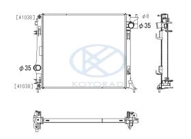 KOYO PL023929 - RAD. NISSAN MICRA 0.9 IG-T / 1.5 DCI MAN. 12/16-