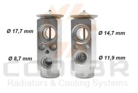 COOL3R 105509KZ1 - VALV. EXP. OPEL ZAFIRA A / ASTRA G (98-09)