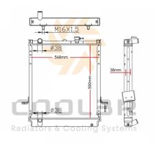COOL3R 1413048 - RAD. ISUZU ELF (NPR)