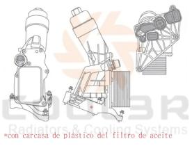 COOL3R 1020C4L85 - REFRIG. ACEITE BMW X5 (06-19) / X6 (08-19)