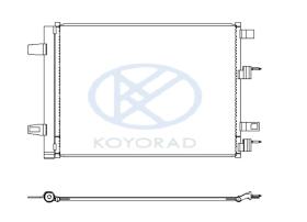 KOYO CD411459 - COND. MERCEDES Vito 1.6 / 2.2 CDi / V-Ser. 2.1 CDi 03/14-