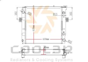 COOL3R 14121071 - RAD. FORKLIFT ( ALUMINIO - PLASTICO )