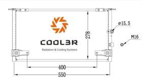 COOL3R 1412AC083 - COND. VOLVO FH12-FH16 SHORT