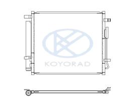 KOYO CD811480 - COND. HYUNDAI i20 / Bayon (20.08-)