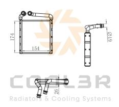 COOL3R 1893006 - CALEF. TOYOTA YARIS / YARIS VERSO 99-06