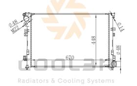 COOL3R 1888006 - RAD. SUZUKI GRAND VITARA 2.0 HDI 01- ( AUT ).