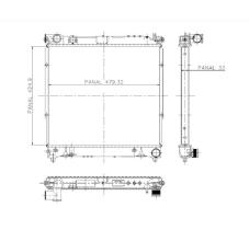 ORDOÑEZ 1020791803 - RAD. SUZUKI VITARA 2.0 HDI
